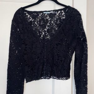 Urban Outfitters Lace Long Sleeve
